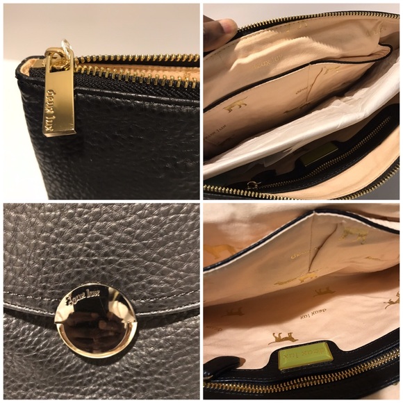 NWT BLACK DEUX LUX  VICTORY POUCH IPAD/media case. - Picture 3 of 8